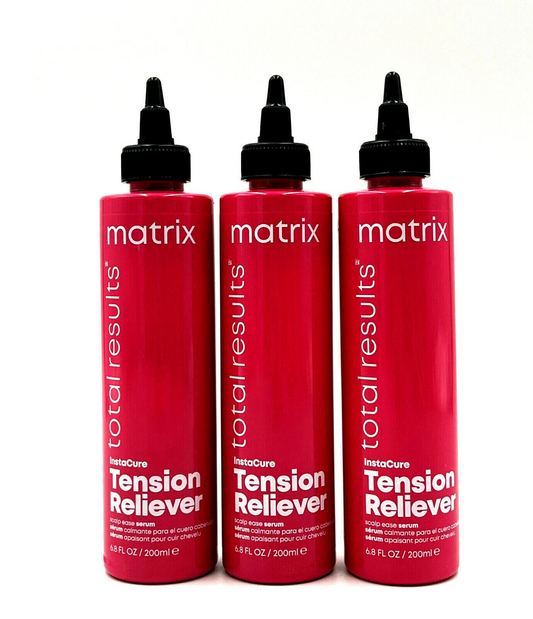 3-Pack Matrix Total Results Tension Reliever / Insta cure Scalp Ease Serum 6.8 oz