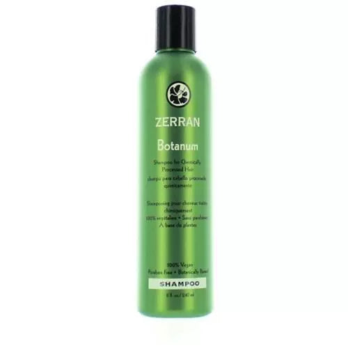 Zerran Botanum Shampoo for Chemically Processed Hair 8 oz pure fs