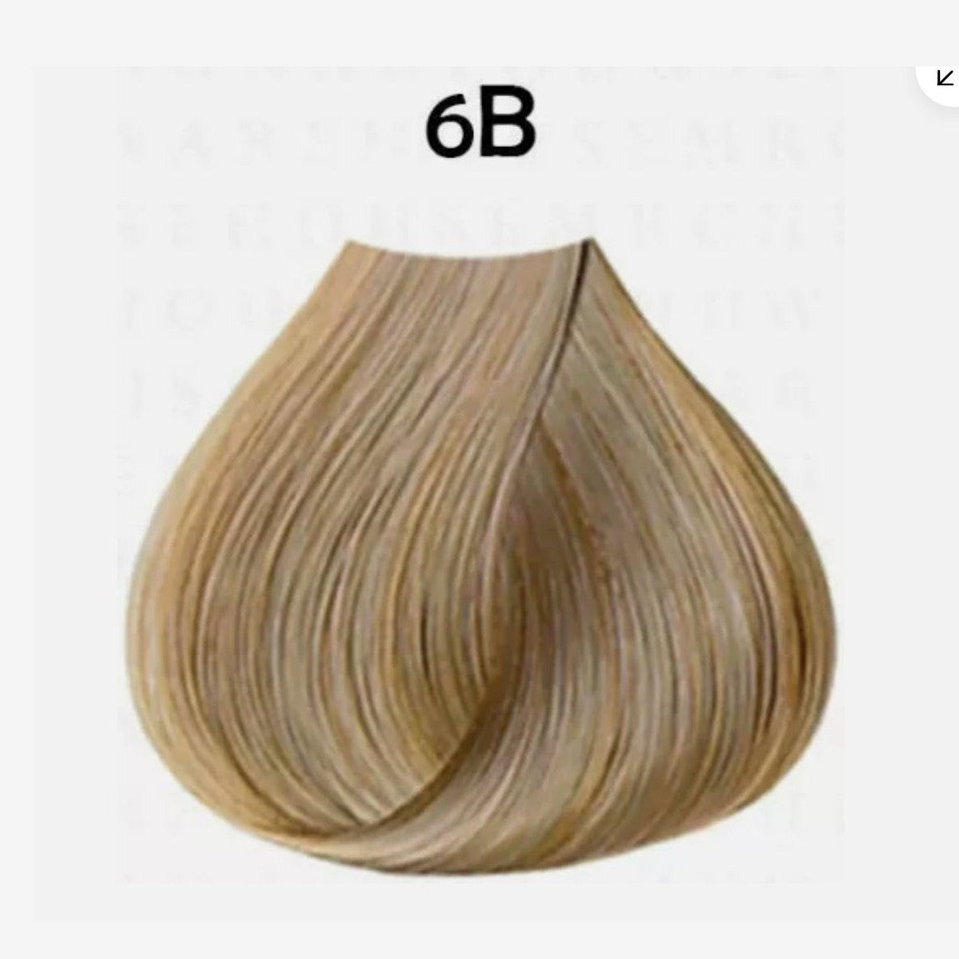 Satin hair color 6B Dark Beige Blonde: 3 oz