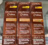 L'oreal Excellence Creme Hair Color LINE 1.74oz 1PC or 2PC Choose color