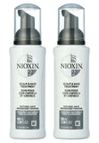 2-pack Nioxin System 2 Treatment Scalp,  Hair Treatment 3.38 oz / pure