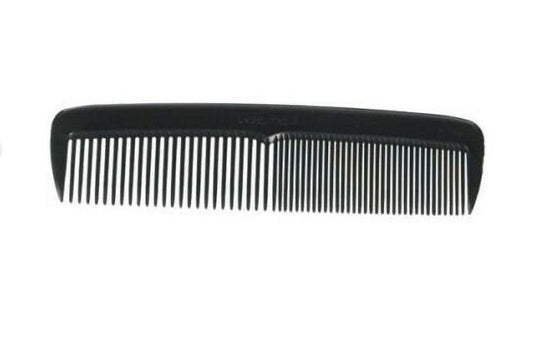 Black Professional Hair Pocket Size 5" Unbreakable Comb 1PC