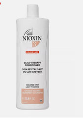 Nioxin System 3 Scalp Therapy Conditioner 33.8 oz pure type