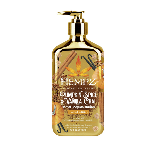 Hempz Pumpkin Spice & Vanilla Chai - Moisturizer Lotion / 17 oz sale
