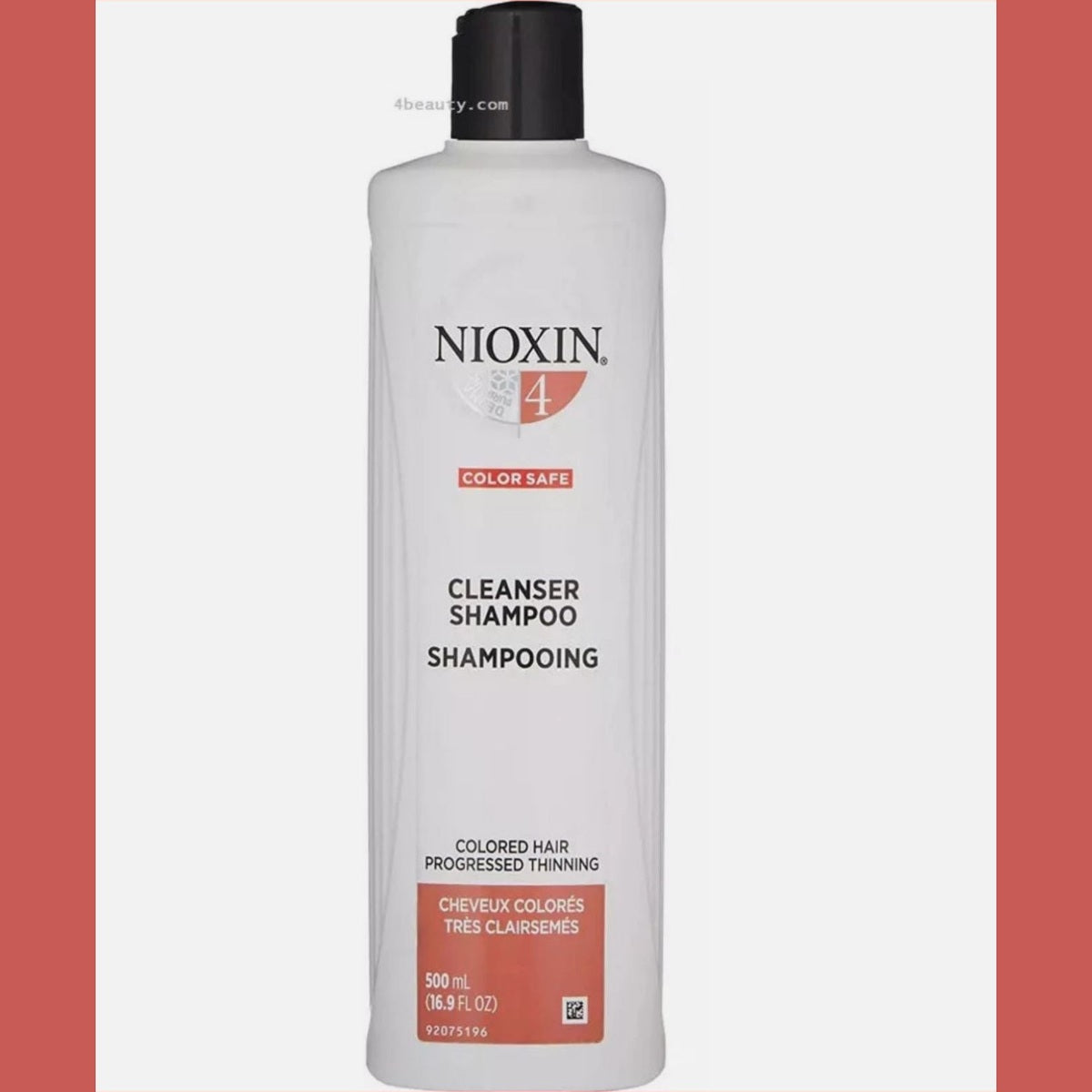 16.9 oz Nioxin System 4 Cleanser Shampoo (new package) pure
