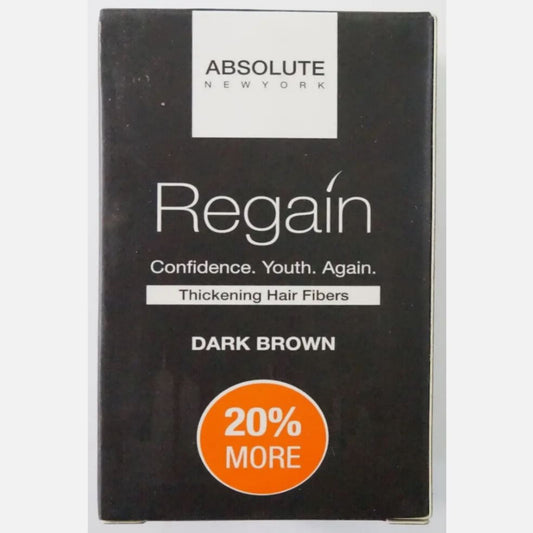 Absolute Regain Hair Fibers DARK BROWN 12g AHF22 pure