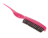 Absolute Boar Bristle Comb Hair Teasing Brush Assorted Color