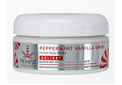 Hempz Peppermint Vanilla Swirl Herbal Body Butter 8 oz sale care