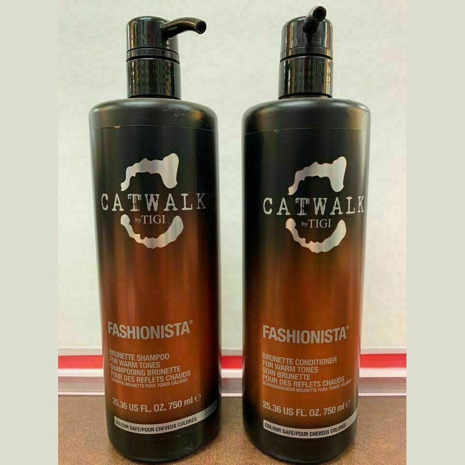 Tigi Catwalk / Brunette Shampoo & Conditioner 25.36 oz [ DUO ]