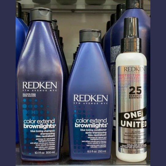 (Set of 3) Redken Brownlights / Duo & One United 5 oz