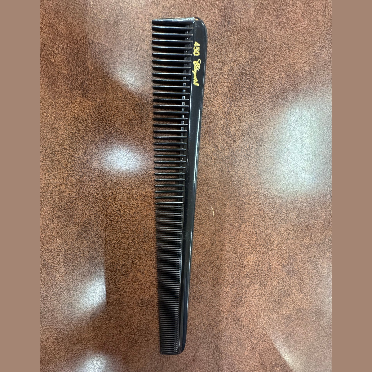 Krest / 450 black Professional hair comb: (Cleopatra) - 1PC fs