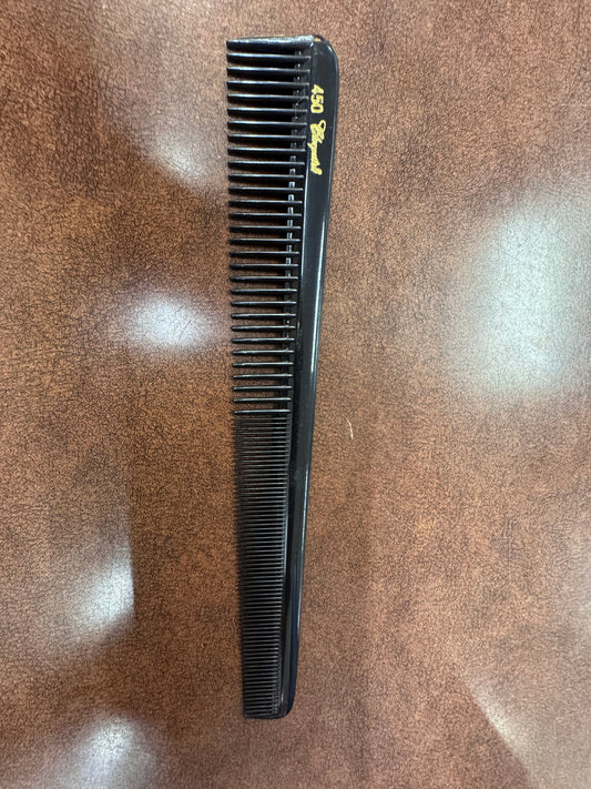 Krest / 450 black Professional hair comb: (Cleopatra) - 1PC fs