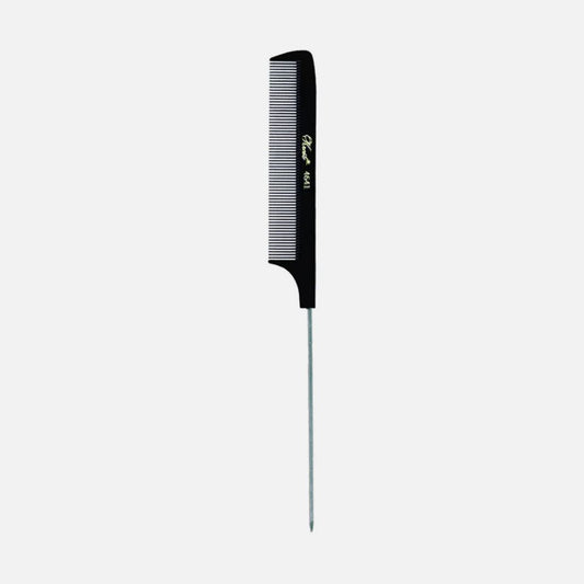 Krest 4641 Black Perm Extra Fine Teeth Comb 8 1/2" - 1pc fs
