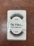 Da Vinci Eye Lashes 100% Human Hair Black 1 PC Choose Number -F