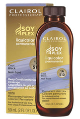 Clairol •Soy4flex Liquicolor Cool Black [1A/51D] 2 oz