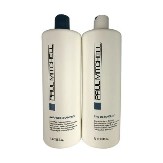 Paul Mitchell Awapuhi Shampoo and The Detangler / Super Rich [33.8 oz] - Duo