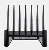 WAHL Metal Clip Comb Guard Clipper Attachment Guide Black [ #4 ]