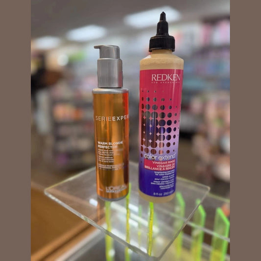 L'Oreal Warm Blonde Set - Blondifier Warm + Redken Vinegar Rinse Duo