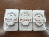 Stardel Lash 100% Human Hair Eyelashes Black SF 601 (pack of 3) last one