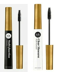 Nicka K Multi-Function Mascara, Black & Clear, Water-Resistant (Pack of 2)