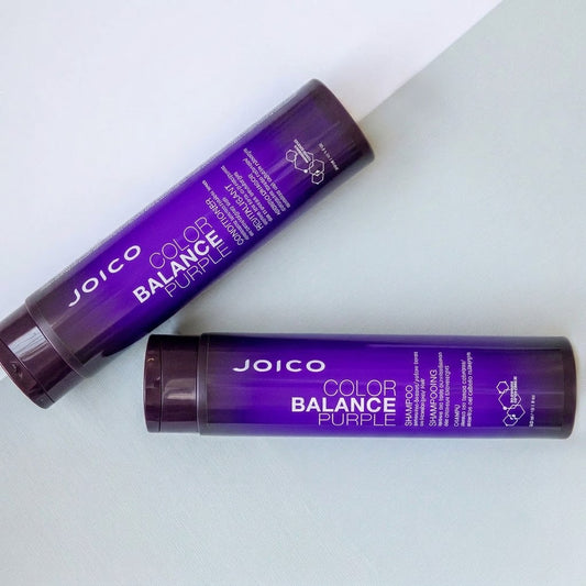 DUO Joico Color Balance / PURPLE Shampoo & Conditioner 10.1 oz - pure
