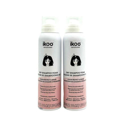 2 pack - Ikoo Dry Shampoo Foam / Color Protect & Repair 5.1 oz