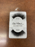 Da Vinci Eye Lashes 100% Human Hair Black 1Piece Choose Number