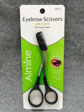 Annie Almine Eyebrow Scissors with Comb#6213 pure