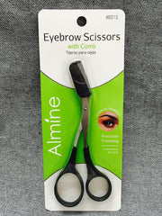 Annie Almine Eyebrow Scissors with Comb#6213 pure
