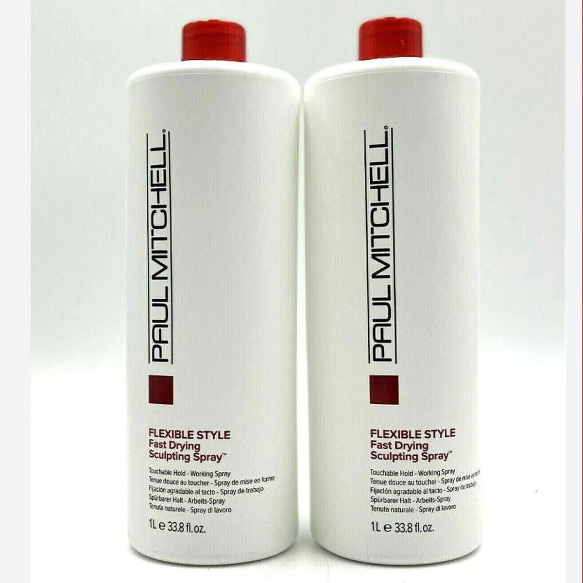 Paul Mitchell Fast Drying Sculpting Spray 2-pack with medium hold and botanical blend