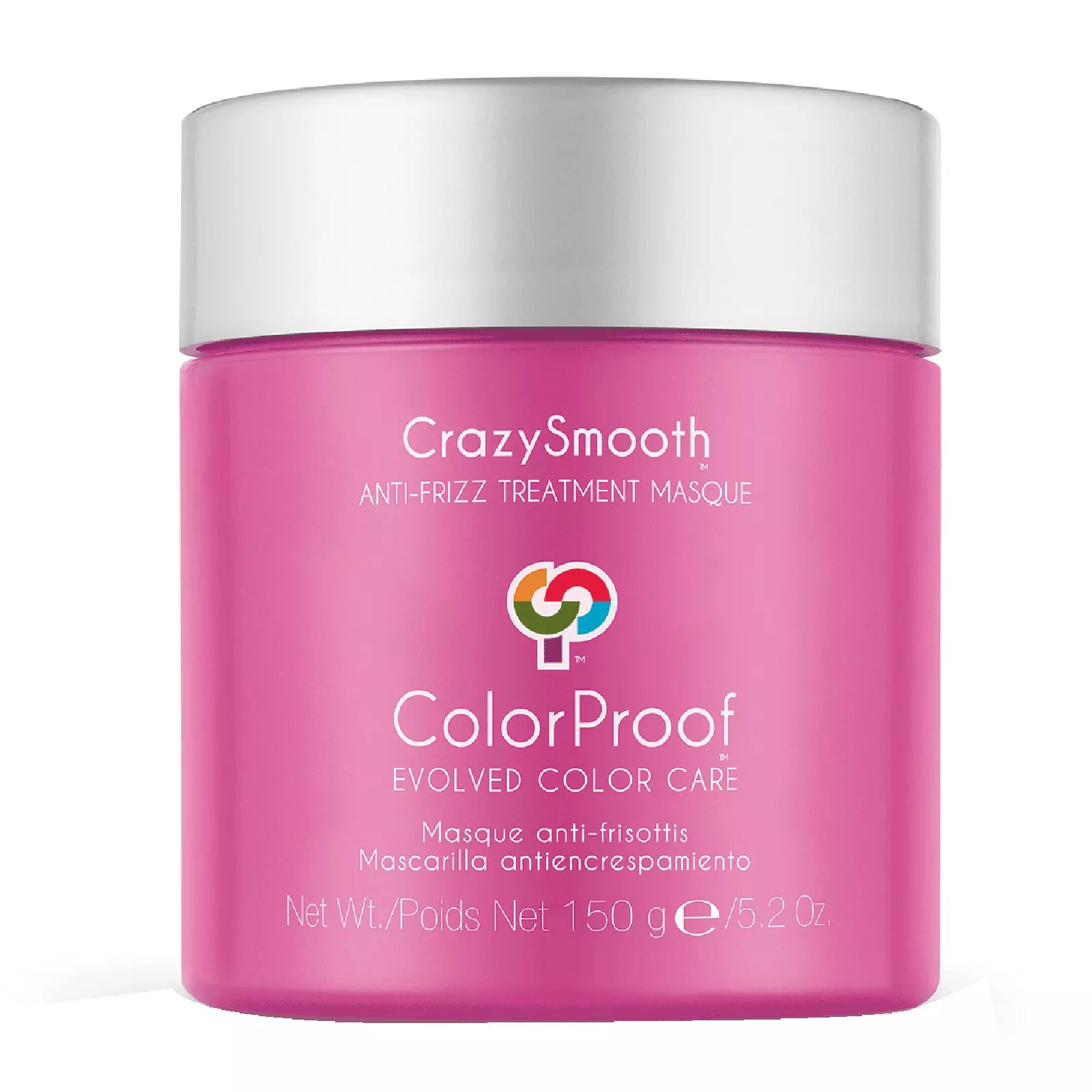 5 oz ColorProof / Crazy Smooth Anti-Frizz Treatment Hair Masque pure