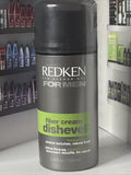 Redken For Men Dishevel Fiber Cream Medium Control Texture Natural Finish 3.4 oz -BV