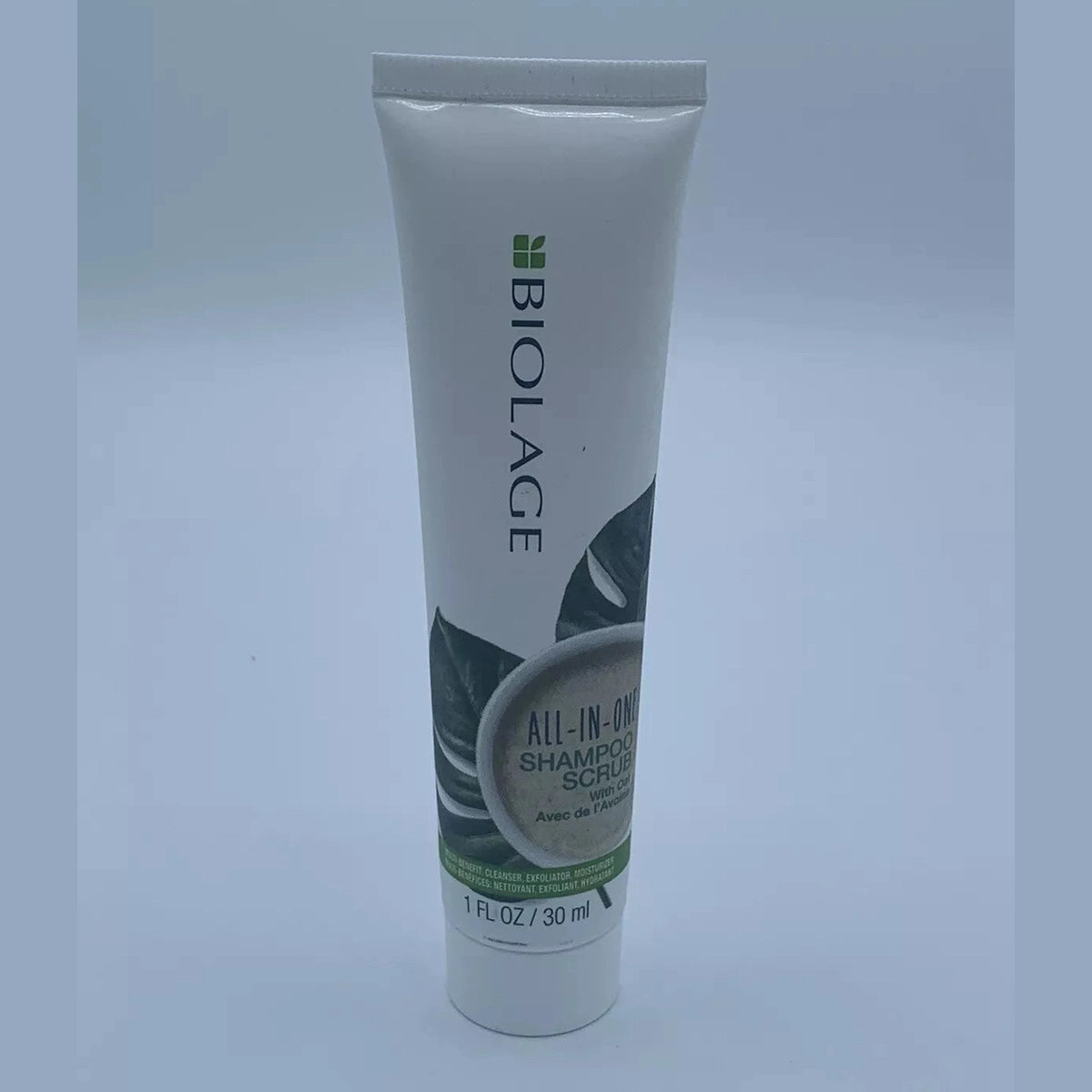 1 oz Matrix Biolage All-in-One Shampoo Scrub Travel pure