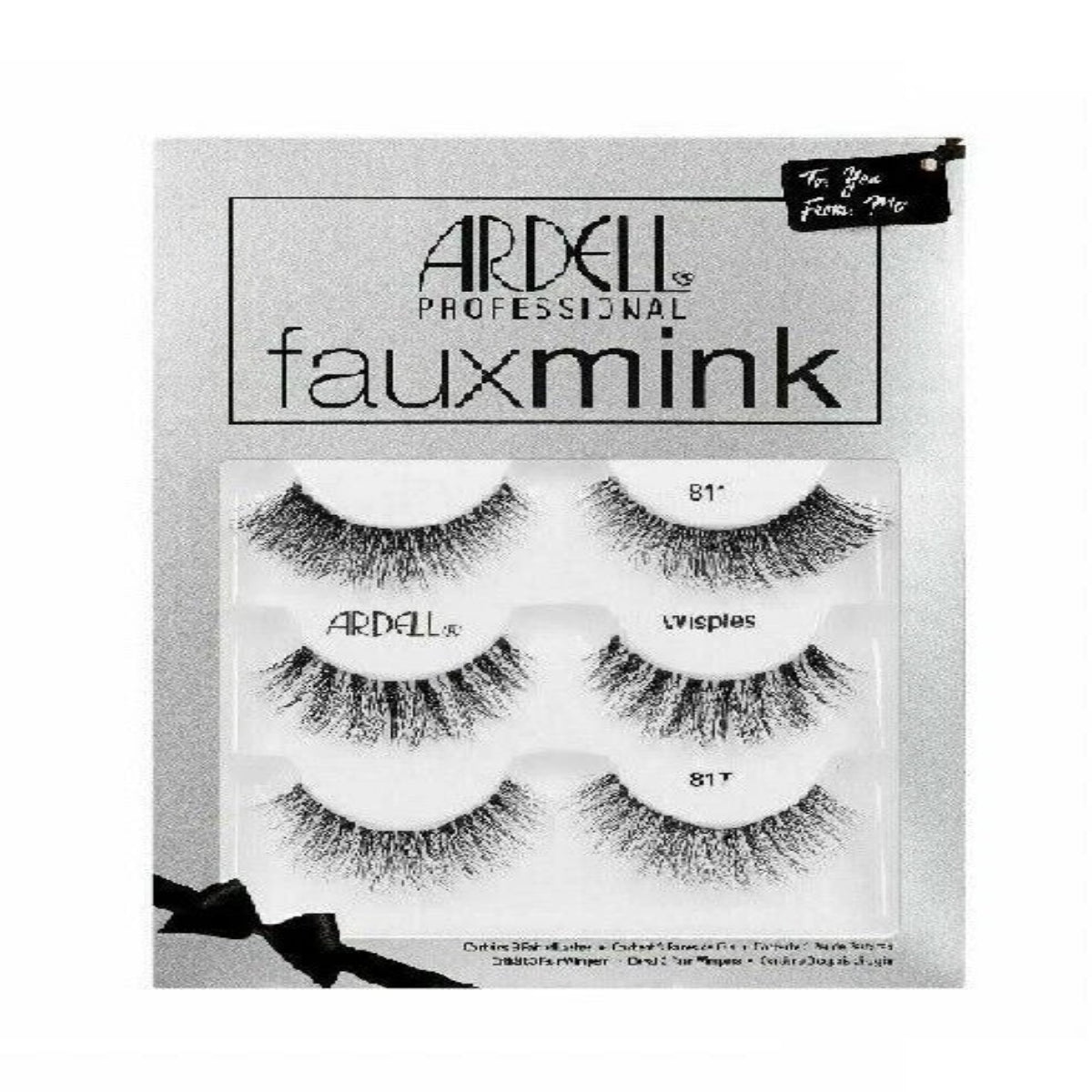Ardell Faux Mink Variety 811 Wispies and 817 |3 pair| in a box - pure