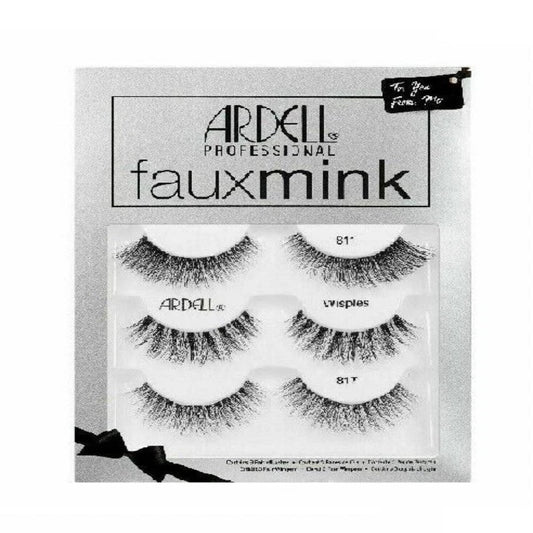 Ardell Faux Mink Variety 811 Wispies and 817 (3 pair) in a box pure