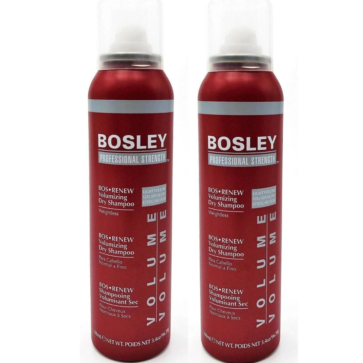 2 pack - Bosley Renew Volumizing Dry Shampoo 3.4 oz