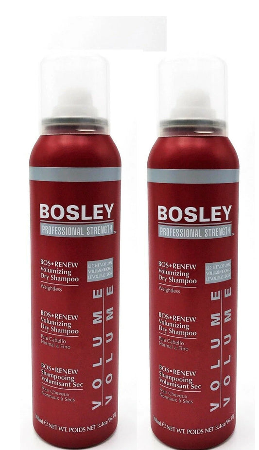 2 pack - Bosley Renew Volumizing Dry Shampoo 3.4 oz