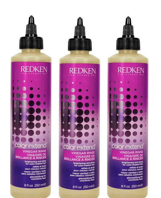 3 PACK - Redken / Color Extend Vinegar Rinse 8 oz ✔ sale