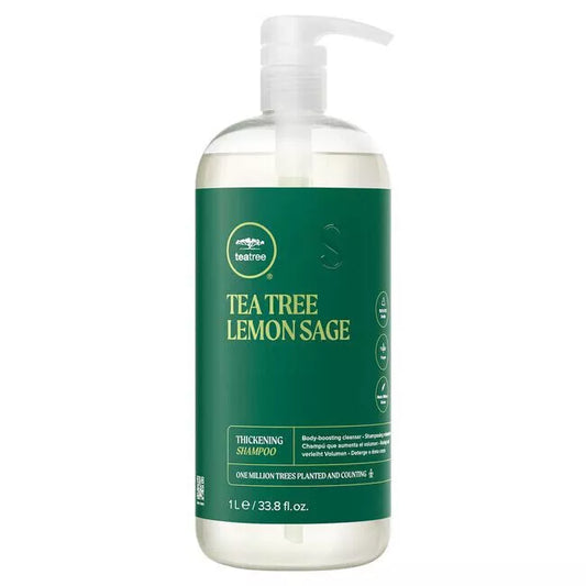 Paul Mitchell Tea Tree / Lemon Sage Thickening Shampoo 33.8 oz pure