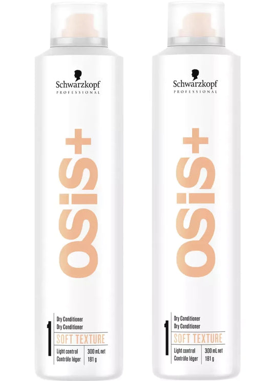 2-Pack Schwarzkopf Osis+ Soft Texture / Dry Conditioner, 9.1 oz sale