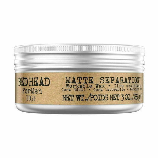 Tigi Bed Head for Men Matte Separation Wax, 3 oz pure