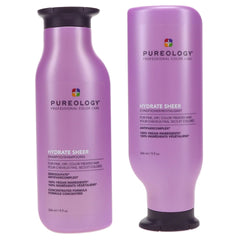 Pureology Hydrate Sheer Shampoo and Conditioner 9 oz care