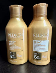 Redken All Soft Shampoo and Conditioner 10 oz Duo LT
