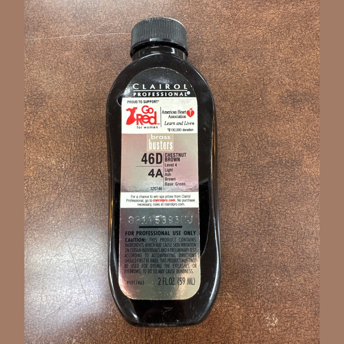 Miss Clairol Conditioning Color Liquid Hair Color 2 oz  46D chestnut brown pure