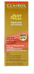 Clairol Soy4flex Liquicolor Light Red Neutral Brown [4RN/47R] 2 oz pure type