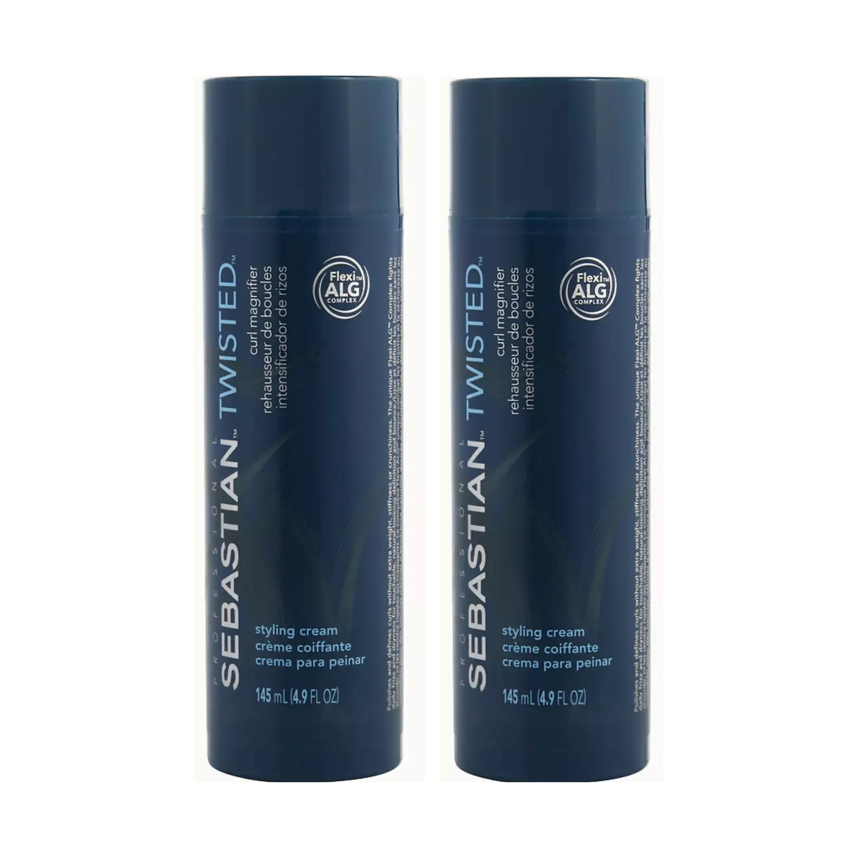 2-pack Sebastian Twisted Curl / Magnifyer Styling Cream 4.9 oz pure