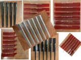 Krest Professional hair comb Krest LINE (pack of 6) Choose Item