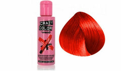 Crazy Color 100ml Semi Permanent Hair Color Dye Cream Orange 60 pure