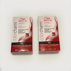 Wella Color Charm Liquid 6R Red Terra Cotta 1.4 oz (pack of 2)