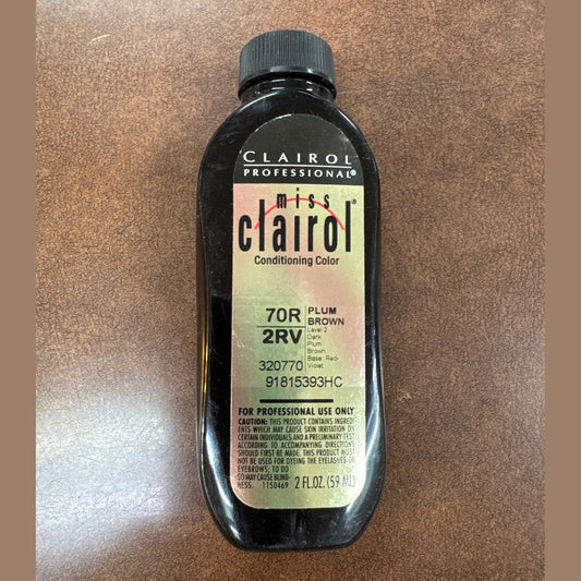 Miss Clairol Conditioning Color Liquid Hair Color 2 oz 70R Plum Brown pure